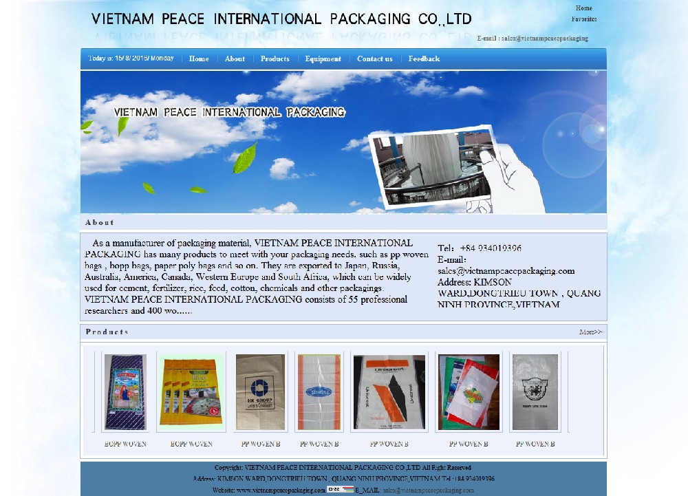 VIETNAM PEACE INTERNATIONAL PACKAGING CO.,LTD